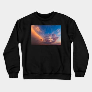 Vibrant Sunset Clouds Crewneck Sweatshirt